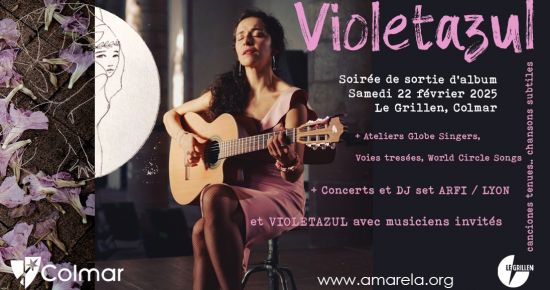 VIOLETAZUL concert “canciones tenues.. chansons subtiles” 