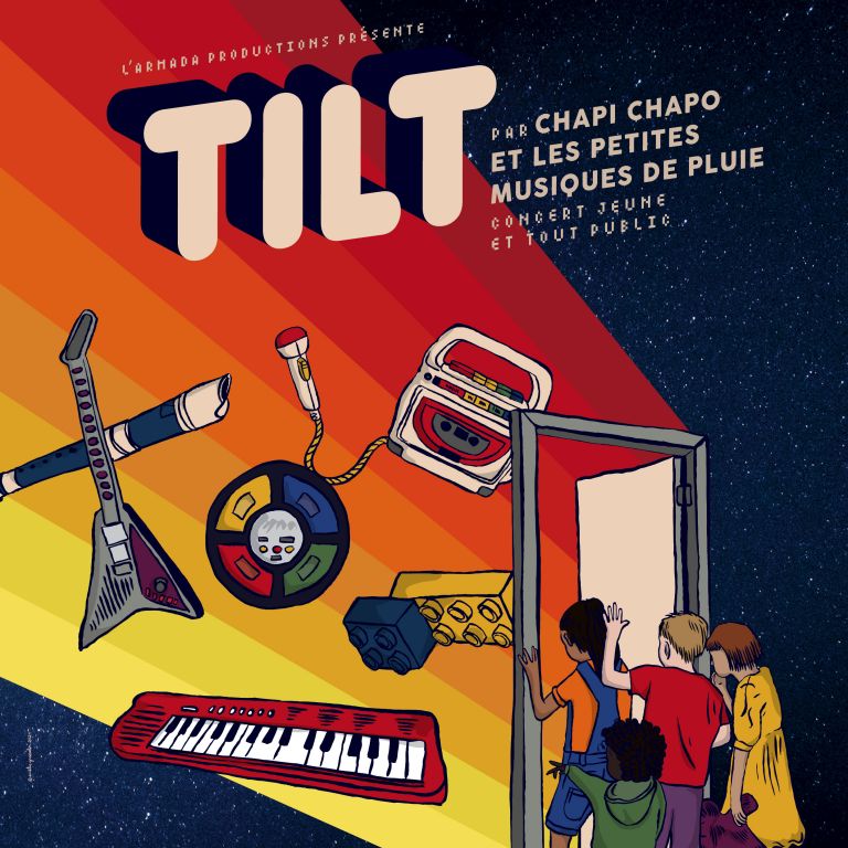 Concert jeune public : TILT ! toy music électro pop par Le 2 fév 2025