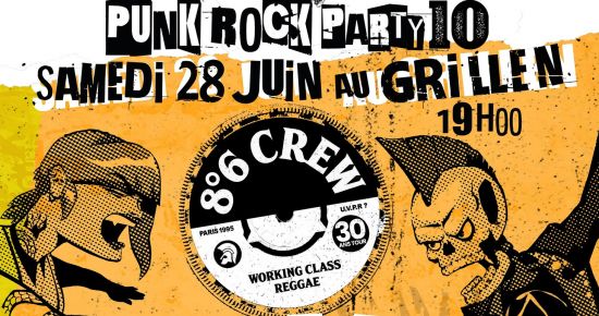 8°6 Crew + Vandales + Wunderbach + Rancoeur + OSS