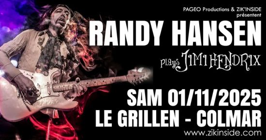 RANDY HANSEN Tribute JIMI HENDRIX