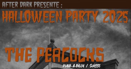 Halloween Party : THE PEACOCKS + Horror Zombies Show