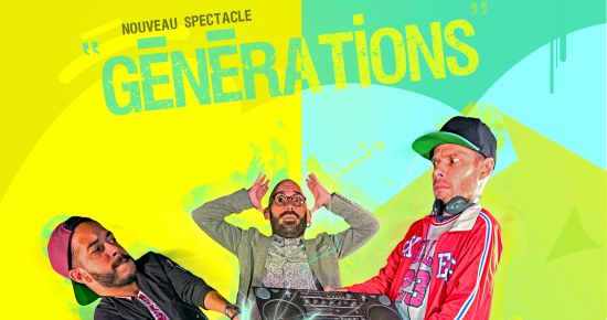 Concert jeune public : GENERATIONS par les Frères Casquettes