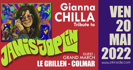 Gianna CHILLA Tribute JANIS JOPLIN