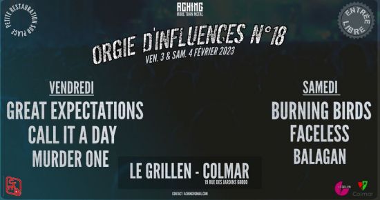 18 ème festival orgie d'influences