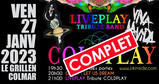 LIVEPLAY Tribute COLDPLAY !! COMPLET !!