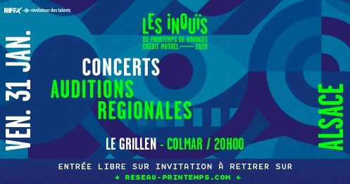 INOUïS2020 | Auditions Alsace / Le Grillen