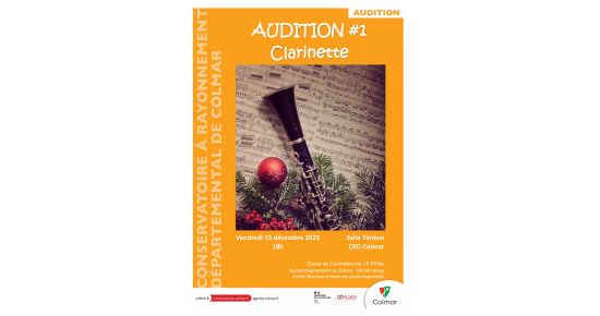 Audition de clarinette