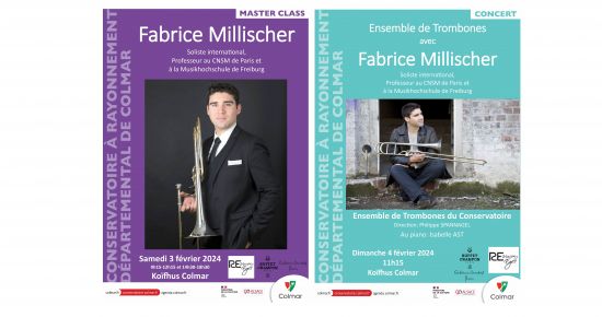 Week-end Master-Class et concert de Trombone avec Fabrice Millischer