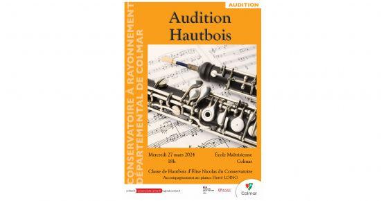 Audition de Hautbois